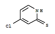 (9ci)-4-氯-2(1H)-吡啶硫酮結(jié)構(gòu)式_204996-08-7結(jié)構(gòu)式