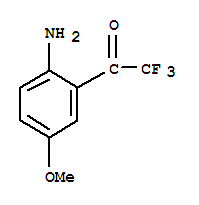(9ci)-1-(2-氨基-5-甲氧基苯基)-2,2,2-三氟-乙酮結構式_205756-71-4結構式