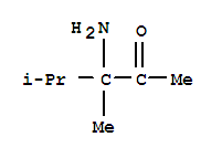(9ci)-3-氨基-3,4-二甲基-2-戊酮結(jié)構(gòu)式_206981-77-3結(jié)構(gòu)式