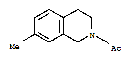 (9ci)-2-乙?；?1,2,3,4-四氫-7-甲基-異喹啉結(jié)構(gòu)式_207451-83-0結(jié)構(gòu)式