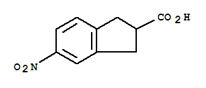 1H-indene-2-carboxylicacid,2,3-dihydro-5-nitro-(9ci)Structure,209225-01-4Structure 1H-indene-2-carboxylicacid,2,3-dihydro-5-nitro-(9ci) Structure,209225-01-4Structure