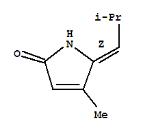(9ci)-1,5-二氫-4-甲基-5-(2-甲基亞丙基)-2H-吡咯-2-酮結(jié)構(gòu)式_209802-54-0結(jié)構(gòu)式