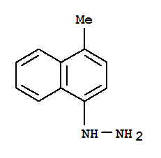 Hydrazine, (4-methyl-1-naphthalenyl)-(9ci)Structure,210696-77-8Structure Hydrazine, (4-methyl-1-naphthalenyl)-(9ci) Structure,210696-77-8Structure