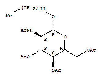 Dodecyl 2-acetamido-3,4,6-tri-o-acetyl-2-deoxy-β-d-glucopyranosideStructure,211567-22-5Structure Dodecyl 2-acetamido-3,4,6-tri-o-acetyl-2-deoxy-β-d-glucopyranoside Structure,211567-22-5Structure