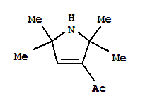 Ethanone, 1-(2,5-dihydro-2,2,5,5-tetramethyl-1h-pyrrol-3-yl)-(9ci)Structure,213474-74-9Structure Ethanone, 1-(2,5-dihydro-2,2,5,5-tetramethyl-1h-pyrrol-3-yl)-(9ci) Structure,213474-74-9Structure