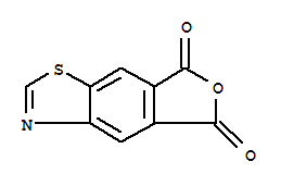 呋喃并[3,4-f]苯并噻唑-5,7-二酮 (9ci)結構式_214079-09-1結構式