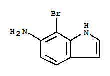 1H-indol-6-amine,7-bromo-(9ci)Structure,214279-28-4Structure 1H-indol-6-amine,7-bromo-(9ci) Structure,214279-28-4Structure
