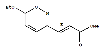 (2e)-(9ci)-3-(6-乙氧基-6H-1,2-噁嗪-3-基)-2-丙酸甲酯結(jié)構(gòu)式_216174-07-1結(jié)構(gòu)式