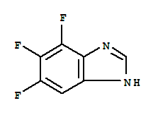 1H-benzimidazole,4,5,6-trifluoro-(9ci)Structure,217950-95-3Structure 1H-benzimidazole,4,5,6-trifluoro-(9ci) Structure,217950-95-3Structure