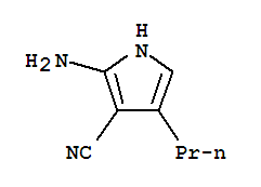 1H-pyrrole-3-carbonitrile,2-amino-4-propyl-(9ci) Structure,217954-67-1Structure