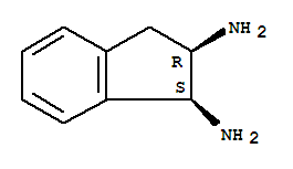 1H-indene-1,2-diamine,2,3-dihydro-,(1s,2r)-(9ci)Structure,218151-56-5Structure 1H-indene-1,2-diamine,2,3-dihydro-,(1s,2r)-(9ci) Structure,218151-56-5Structure