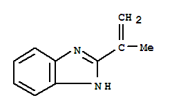 1H-benzimidazole,2-(1-methylethenyl)-(9ci)Structure,218432-06-5Structure 1H-benzimidazole,2-(1-methylethenyl)-(9ci) Structure,218432-06-5Structure