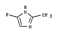 1H-imidazole,4-fluoro-2-(trifluoromethyl)-(9ci)Structure,219534-90-4Structure 1H-imidazole,4-fluoro-2-(trifluoromethyl)-(9ci) Structure,219534-90-4Structure