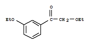 Ethanone, 2-ethoxy-1-(3-ethoxyphenyl)-(9ci)Structure,219706-47-5Structure Ethanone, 2-ethoxy-1-(3-ethoxyphenyl)-(9ci) Structure,219706-47-5Structure