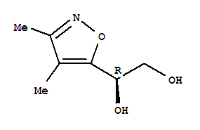 (1r)-(9ci)-1-(3,4-二甲基-5-異噁唑基)-1,2-乙烷二醇結(jié)構(gòu)式_219932-56-6結(jié)構(gòu)式