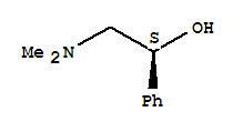 (S)-2-二甲基氨基-1-苯基乙醇結構式_2202-69-9結構式