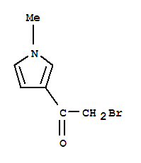 Ethanone, 2-bromo-1-(1-methyl-1h-pyrrol-3-yl)-(9ci)Structure,220270-63-3Structure Ethanone, 2-bromo-1-(1-methyl-1h-pyrrol-3-yl)-(9ci) Structure,220270-63-3Structure