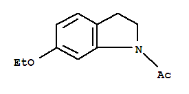 1H-indole,1-acetyl-6-ethoxy-2,3-dihydro-(9ci)Structure,220657-60-3Structure 1H-indole,1-acetyl-6-ethoxy-2,3-dihydro-(9ci) Structure,220657-60-3Structure