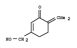 (9ci)-3-(羥基甲基)-6-(1-甲基亞乙基)-2-環(huán)己烯-1-酮結(jié)構(gòu)式_221246-26-0結(jié)構(gòu)式