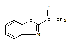 Ethanone, 1-(2-benzoxazolyl)-2,2,2-trifluoro-(9ci)Structure,222313-83-9Structure Ethanone, 1-(2-benzoxazolyl)-2,2,2-trifluoro-(9ci) Structure,222313-83-9Structure