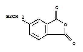 (9ci)-5-(溴甲基)-(9CI)1,3-異苯并呋喃二酮結(jié)構(gòu)式_222549-72-6結(jié)構(gòu)式