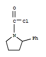 (9ci)-2-苯基-1-吡咯烷羰酰氯結(jié)構(gòu)式_223375-92-6結(jié)構(gòu)式