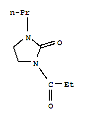 1-(1-氧代丙基)-3-丙基-2-咪唑啉酮結(jié)構(gòu)式_224642-47-1結(jié)構(gòu)式