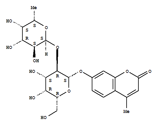 4-Methylumbelliferyl 2-o-(α-l-fucopyranosyl)-β-d-galactopyranoside Structure,225217-42-5Structure