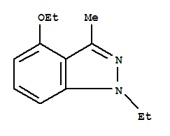 1H-indazole,4-ethoxy-1-ethyl-3-methyl-(9ci)Structure,227323-64-0Structure 1H-indazole,4-ethoxy-1-ethyl-3-methyl-(9ci) Structure,227323-64-0Structure