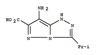 7-氨基-3-(1-甲基乙基)-1H-吡唑并[5,1-c]-1,2,4-噻唑-6-羧酸結(jié)構(gòu)式_227611-29-2結(jié)構(gòu)式