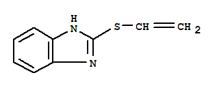 1H-benzimidazole,2-(ethenylthio)-(9ci)Structure,22821-00-7Structure 1H-benzimidazole,2-(ethenylthio)-(9ci) Structure,22821-00-7Structure