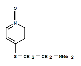 (8ci)-4-[[2-(二甲基氨基)乙基]硫代]-吡啶 1-氧化物結(jié)構(gòu)式_22929-87-9結(jié)構(gòu)式