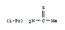 N,N-雙(1-甲基乙基)-乙烷硫代酰胺結(jié)構(gòu)式_23264-07-5結(jié)構(gòu)式