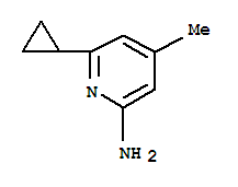 (9ci)-6-環(huán)丙基-4-甲基-2-吡啶胺結構式_234110-18-0結構式