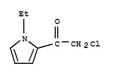 Ethanone, 2-chloro-1-(1-ethyl-1h-pyrrol-2-yl)-(9ci)Structure,23694-41-9Structure Ethanone, 2-chloro-1-(1-ethyl-1h-pyrrol-2-yl)-(9ci) Structure,23694-41-9Structure
