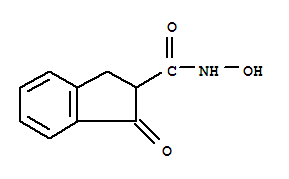 1H-indene-2-carboxamide,2,3-dihydro-n-hydroxy-1-oxo-(9ci)Structure,238434-40-7Structure 1H-indene-2-carboxamide,2,3-dihydro-n-hydroxy-1-oxo-(9ci) Structure,238434-40-7Structure