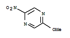 (9CI)-2-甲氧基-5-硝基-吡嗪結構式_244261-30-1結構式