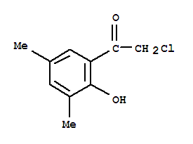 Ethanone, 2-chloro-1-(2-hydroxy-3,5-dimethylphenyl)-(9ci)Structure,244284-42-2Structure Ethanone, 2-chloro-1-(2-hydroxy-3,5-dimethylphenyl)-(9ci) Structure,244284-42-2Structure