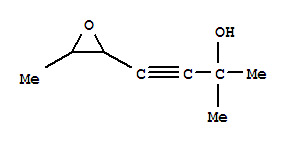 3-Butyn-2-ol, 2-methyl-2-(3-methyloxiranyl)-(9ci)Structure,24446-55-7Structure 3-Butyn-2-ol, 2-methyl-2-(3-methyloxiranyl)-(9ci) Structure,24446-55-7Structure