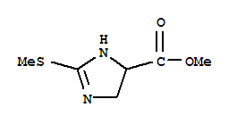 1H-imidazole-4-carboxylic acid, 4,5-dihydro-2-(methylthio)-, methyl ester (9ci)Structure,244785-10-2Structure 1H-imidazole-4-carboxylic acid, 4,5-dihydro-2-(methylthio)-, methyl ester (9ci) Structure,244785-10-2Structure
