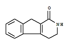 1H-indeno[2,1-c]pyridin-1-one, 2,3,4,9-tetrahydro- Structure,24499-28-3Structure