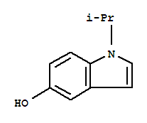 (8ci)-1-異丙基-吲哚-5-醇結(jié)構(gòu)式_24542-41-4結(jié)構(gòu)式