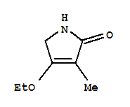 (9ci)-4-乙氧基-1,5-二氫-3-甲基-2H-吡咯-2-酮結構式_246147-55-7結構式
