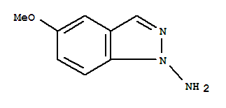 1H-indazol-1-amine,5-methoxy-(9ci)Structure,246181-57-7Structure 1H-indazol-1-amine,5-methoxy-(9ci) Structure,246181-57-7Structure