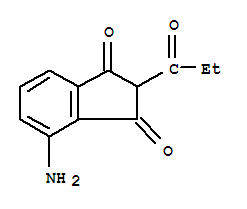 1H-indene-1,3(2h)-dione, 4-amino-2-(1-oxopropyl)- (9ci)Structure,247150-08-9Structure 1H-indene-1,3(2h)-dione, 4-amino-2-(1-oxopropyl)- (9ci) Structure,247150-08-9Structure