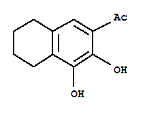 Ethanone, 1-(5,6,7,8-tetrahydro-3,4-dihydroxy-2-naphthalenyl)-(9ci)Structure,248595-14-4Structure Ethanone, 1-(5,6,7,8-tetrahydro-3,4-dihydroxy-2-naphthalenyl)-(9ci) Structure,248595-14-4Structure