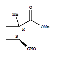 (1r,2s)-rel-(9ci)-2-甲?；?1-甲基-環(huán)丁烷羧酸甲酯結(jié)構(gòu)式_249930-56-1結(jié)構(gòu)式