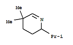 (9CI)-2,3,4,5-四氫-5,5-二甲基-2-(1-甲基乙基)-吡啶結(jié)構(gòu)式_250348-03-9結(jié)構(gòu)式