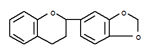 (9ci)-2-(1,3-苯并二氧雜環(huán)戊烯l-5-基)-3,4-二氫-2H-1-苯并吡喃結(jié)構(gòu)式_250660-51-6結(jié)構(gòu)式