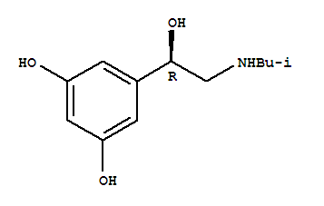 (9ci)-5-[(1r)-1-羥基-2-[(2-甲基丙基)氨基]乙基]-1,3-苯二醇結構式_251907-03-6結構式